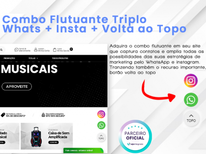 Botão WhatsApp na Loja