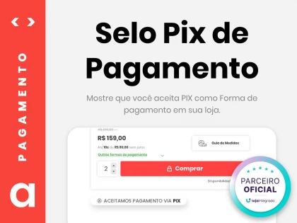selo de pagamento pix